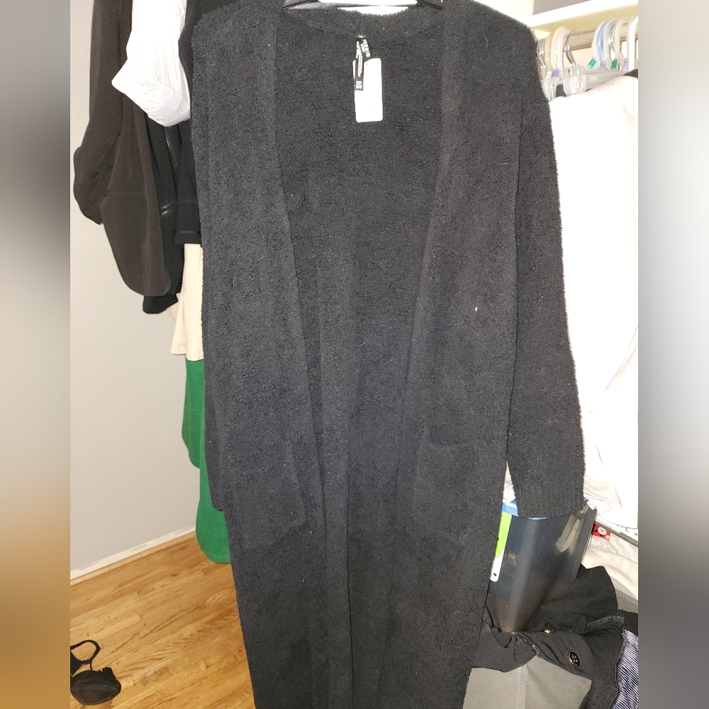 Torrid Black Long Cardigan Sweater